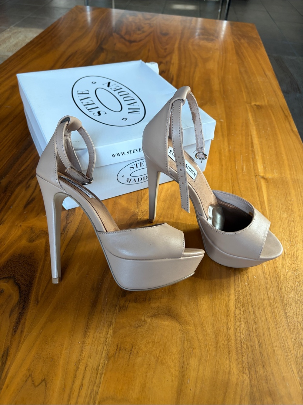 Yevone Natural Heels